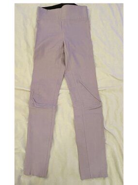 SPRWMN Lilac Leather Stretch Leggings Medium